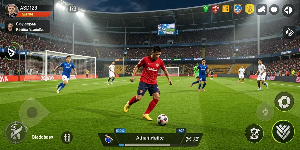 Screenshot utama ASD123 menampilkan laga sepak bola yang seru dan aksi mendebarkan.