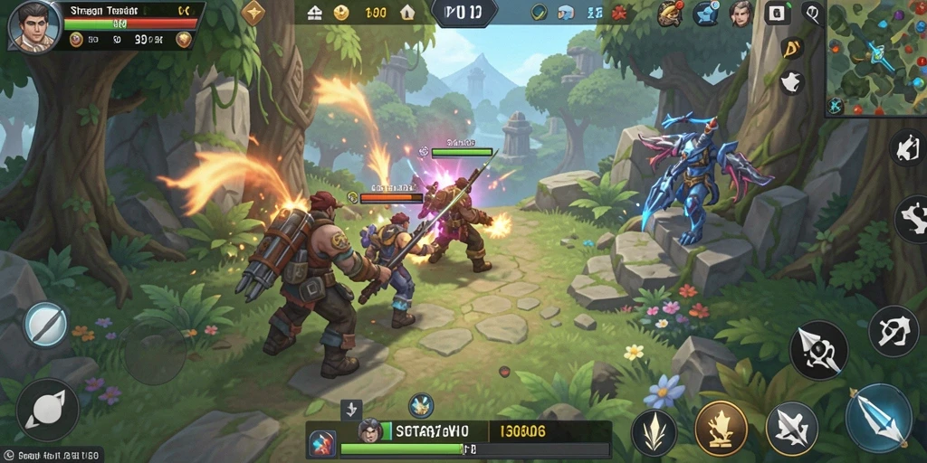 Tampilan gameplay HO3 yang menegangkan di dalam game SLG.