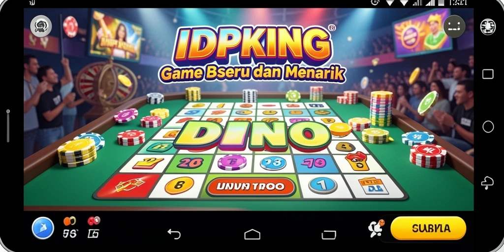 Tampilan gameplay seru dalam permainan Bingo IDPKING.