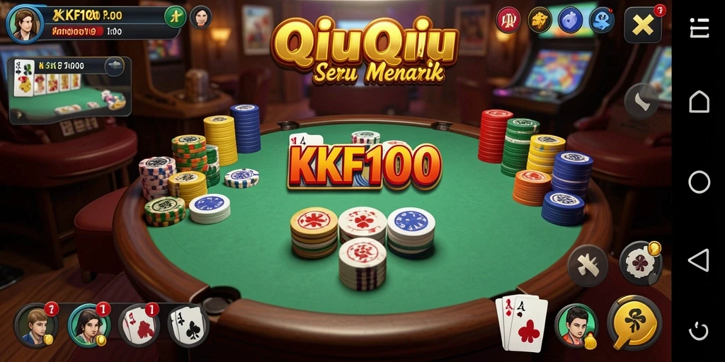 Gameplay seru QiuQiu di KPK100.