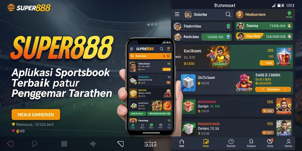Tampilan menarik dari gameplay Sportsbook SUPER88 yang mengasyikkan.