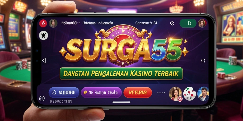 Gameplay seru dan mengasyikkan di SURGA55