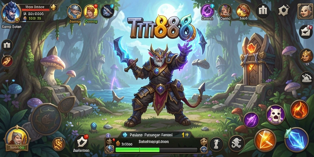 Gameplay RPG yang mendebarkan dengan grafik yang menawan.